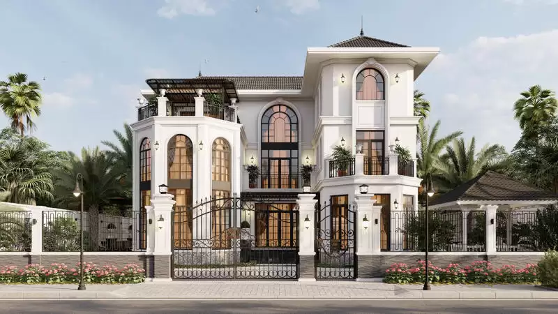 Nhà phố phong cách Đông Dương