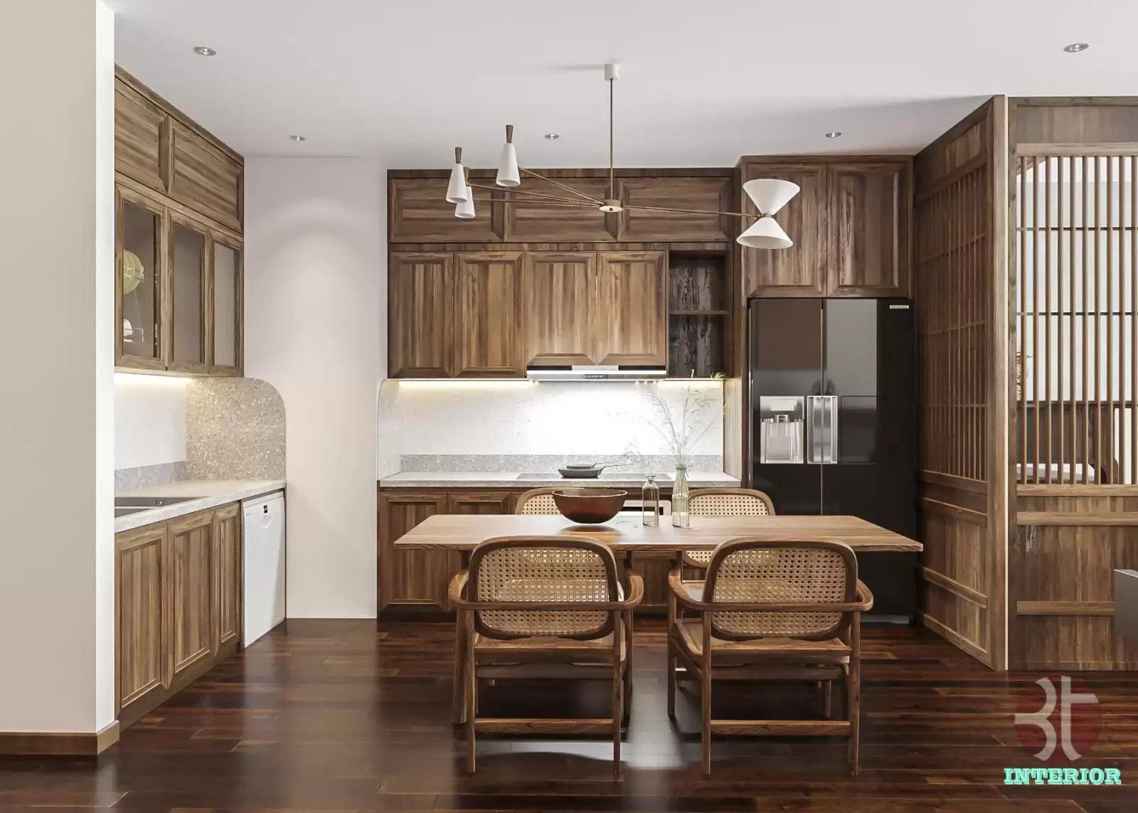 Phong cách thiết kế Rustic