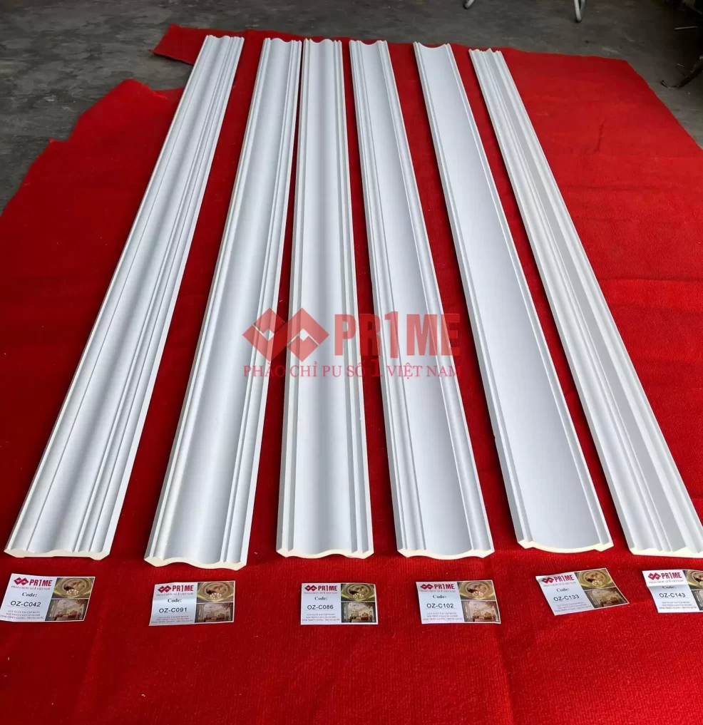 trang trí chung cư với phào chỉ