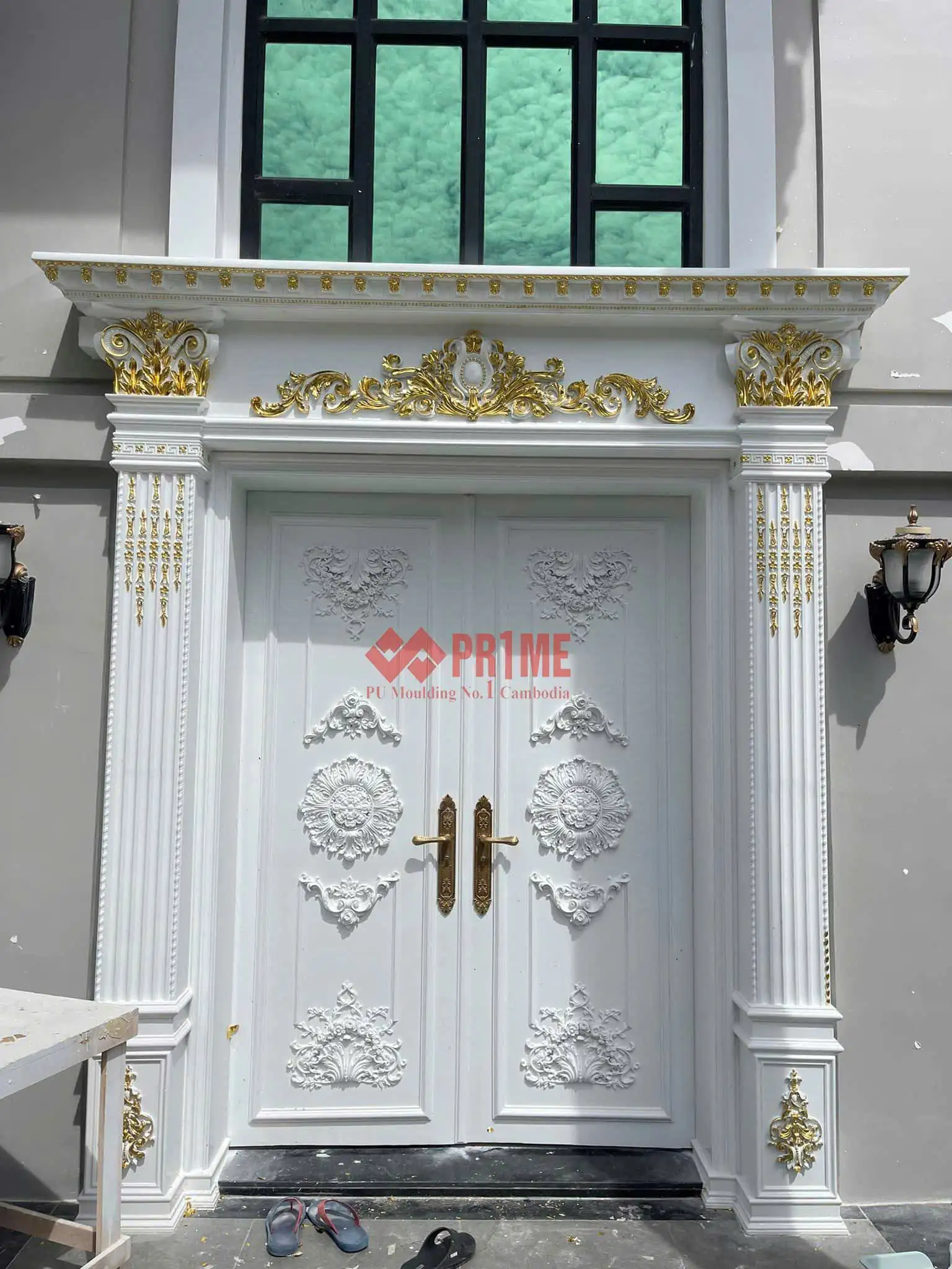 Phào chỉ ngoài trời PU