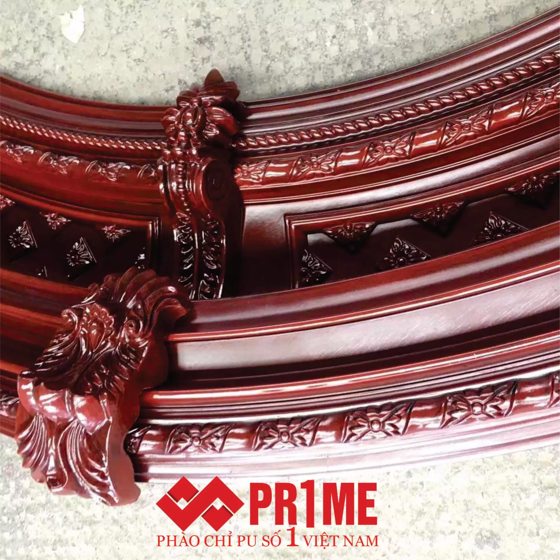 Phào chỉ PU giả gỗ