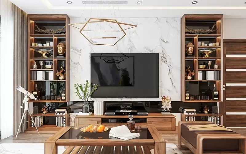 Decor Tường Phòng Khách Đẹp