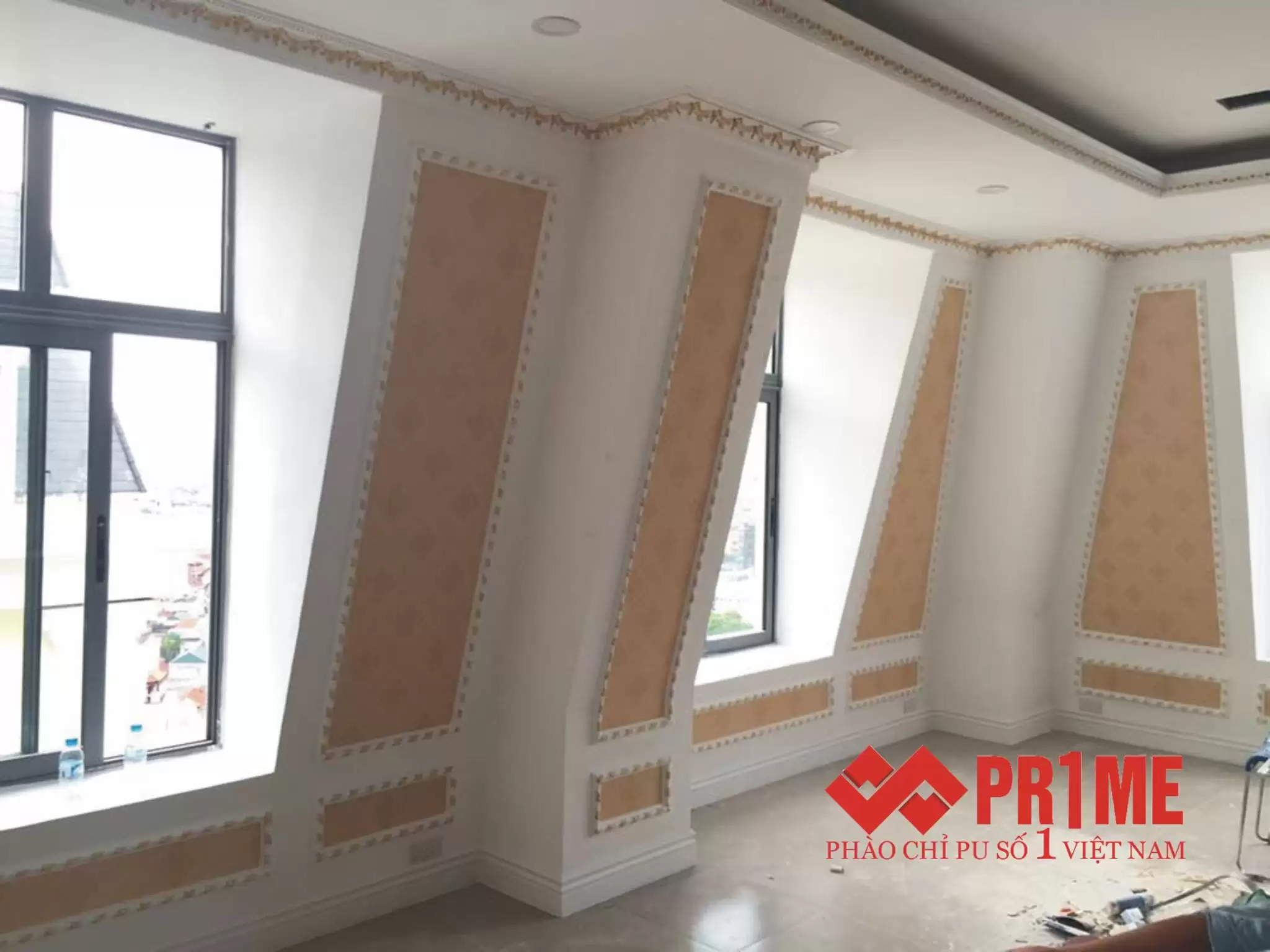 cách cắt phào góc âm