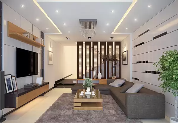 Nội thất phòng khách theo phong thủy