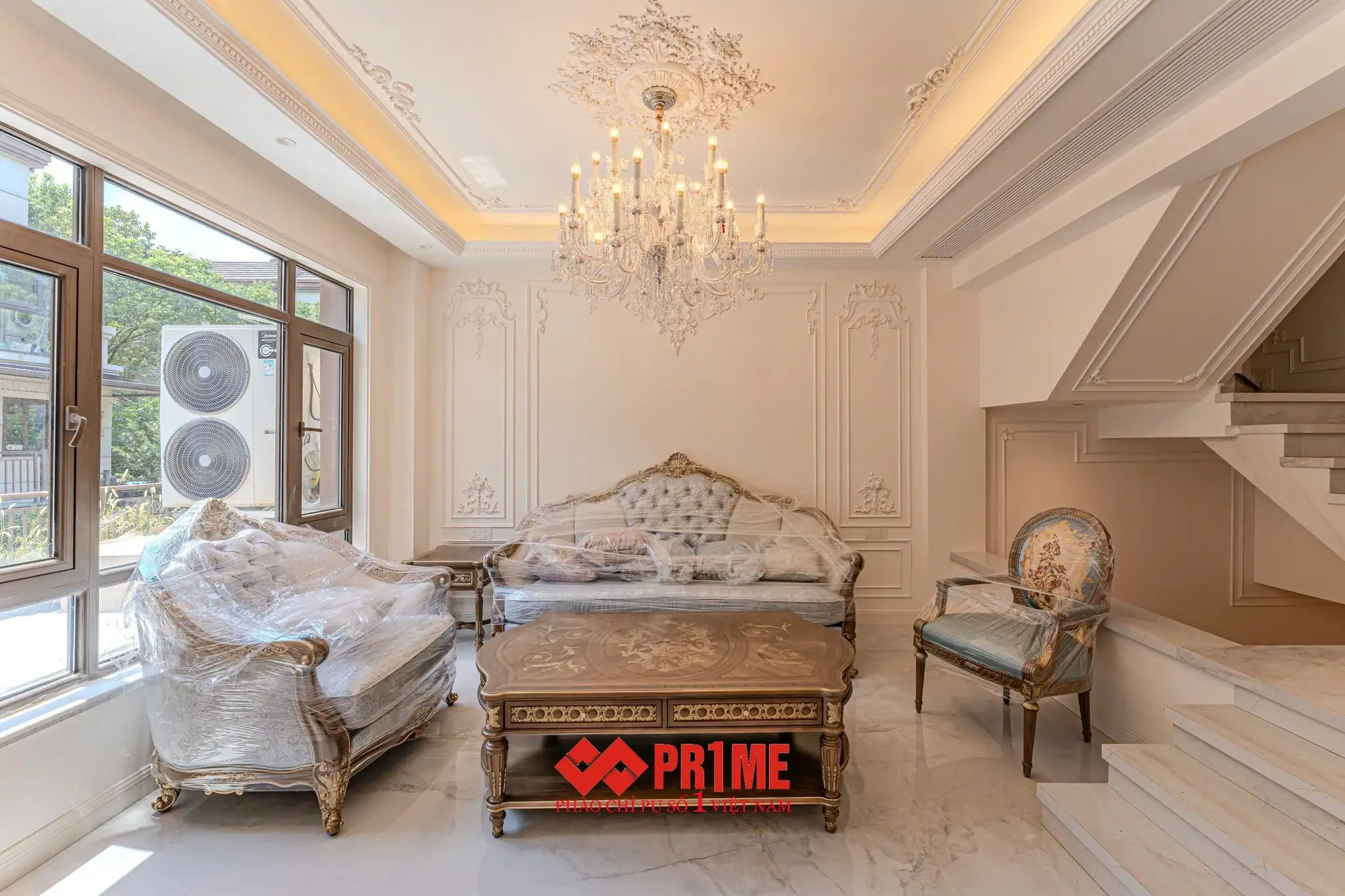 Phào lưng tường mẫu 9