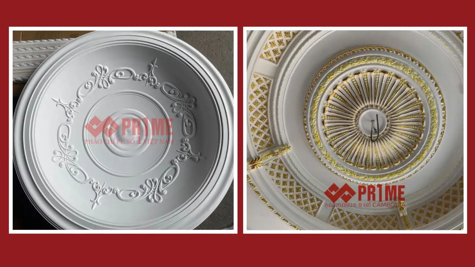 Mâm trần PU nhập khẩu