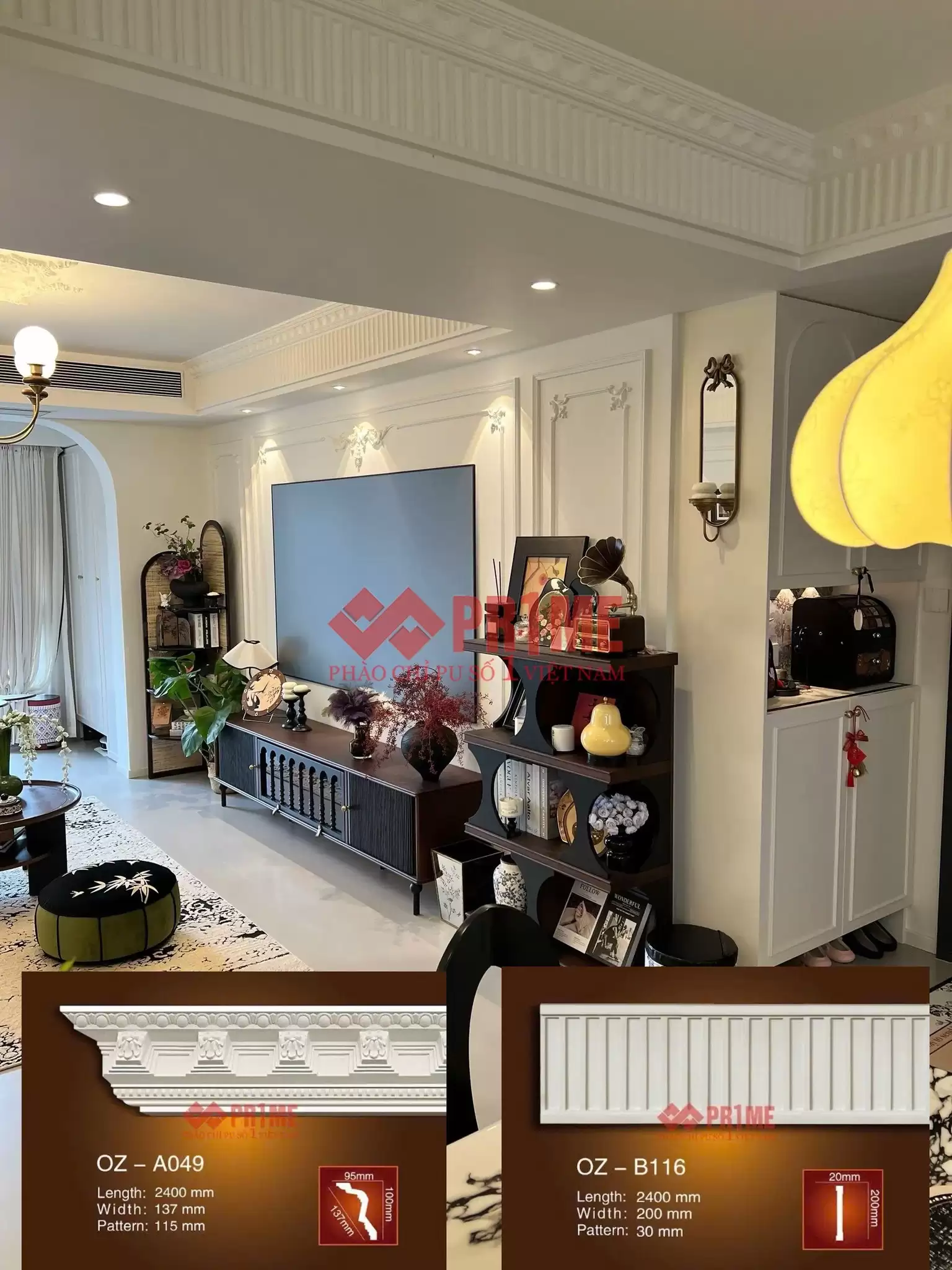 Prime Việt Nam – Địa chỉ cung cấp & thi công phào chỉ Quận 2 đáng tin cậy