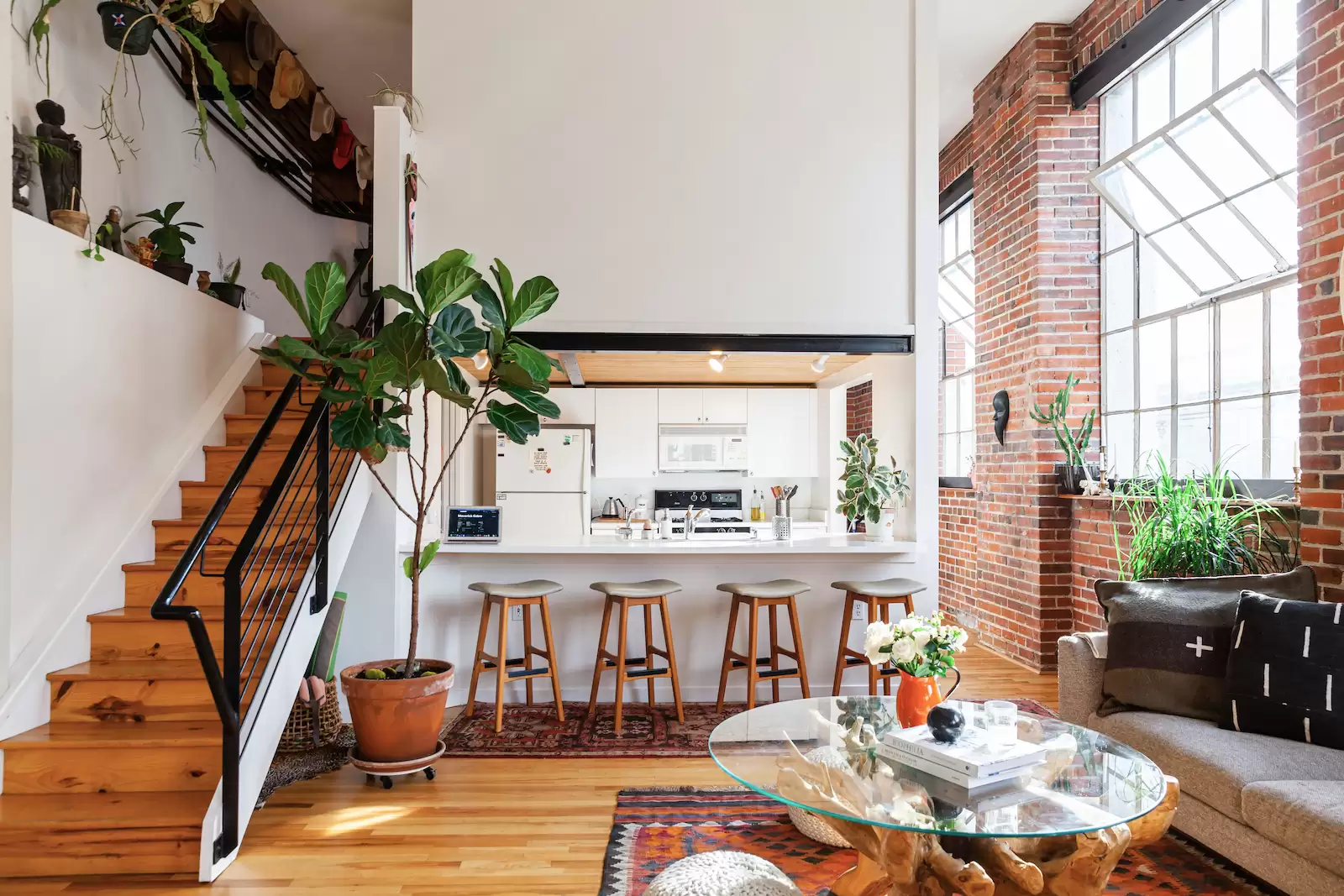 Phòng bếp trong phong cách nội thất Bohemian