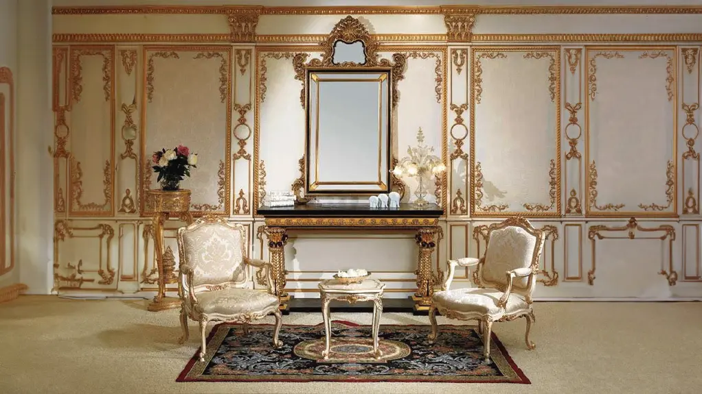 Không gian nhỏ không nên áp dụng toàn bộ Baroque vì dễ gây cảm giác nặng nề.