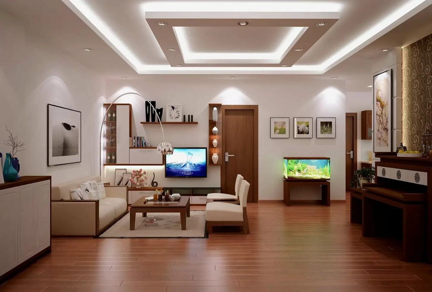La phông thạch cao ngày càng được ưa chuộng