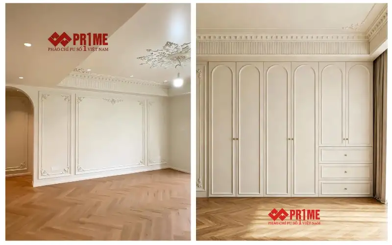 Phào chỉ phong cách tối giản