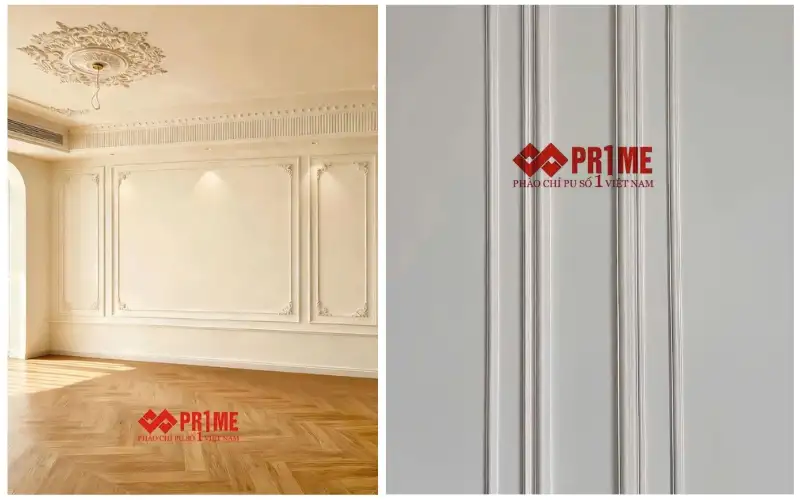 Phào chỉ phong cách tối giản - Mẫu 2