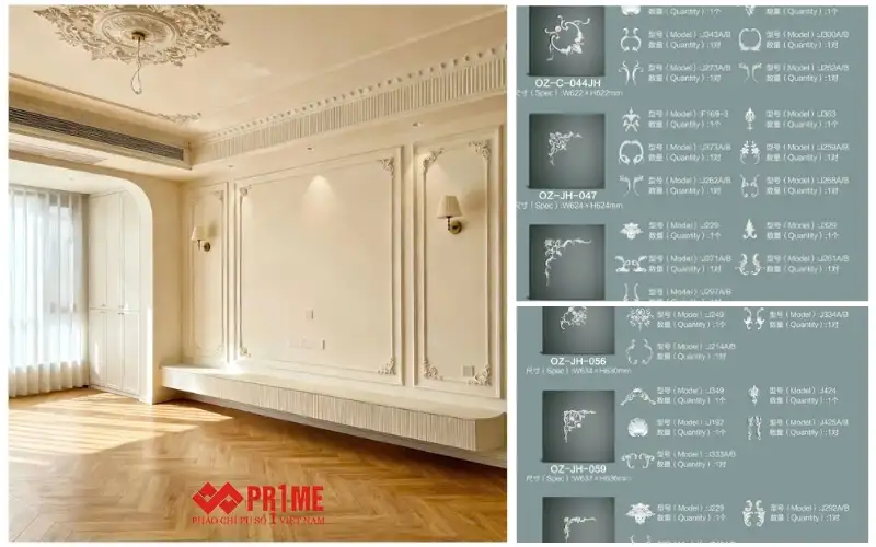 Vì sao phào nhỏ phù hợp với phong cách tối giản?