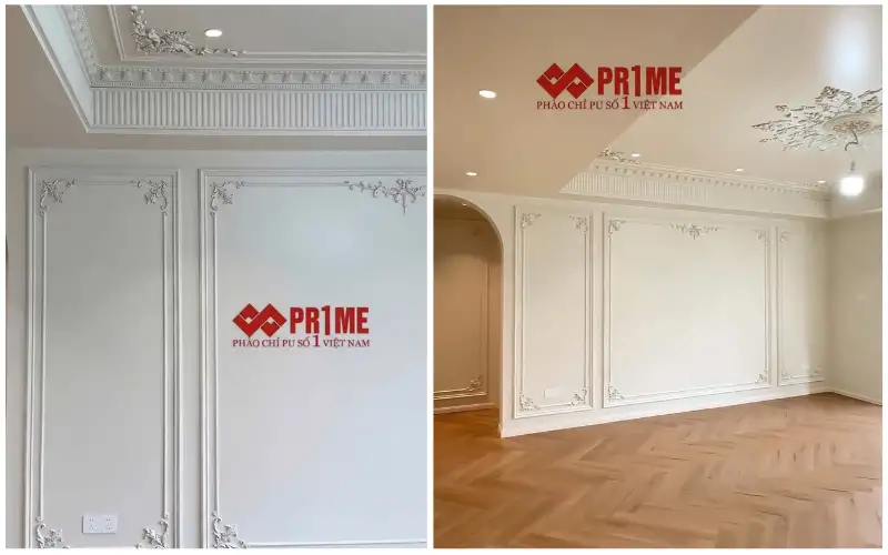 Phào chỉ phong cách tối giản - Mẫu 6