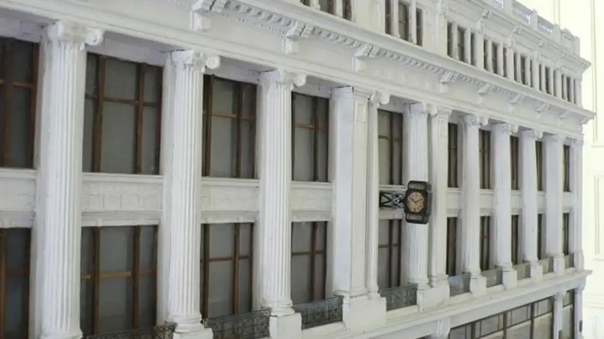 Phào chỉ GFRC đường nét thẳng cho kiến trúc hiện đại