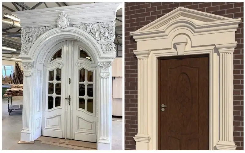 Phào chỉ cửa chính - Mẫu 5