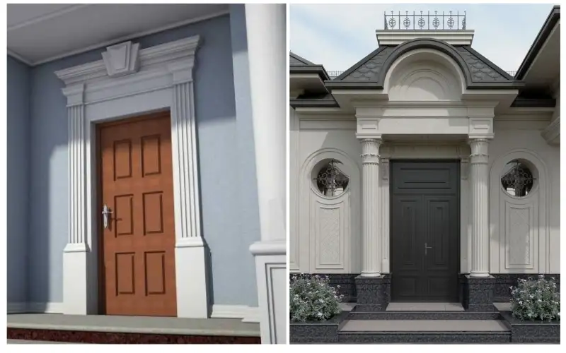 Phào chỉ cửa chính - Mẫu 7