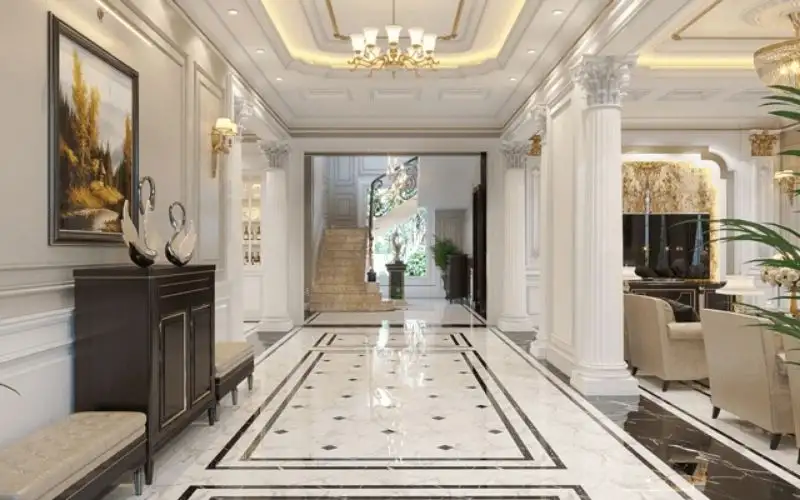 Phào chỉ cột nhà hiện đại