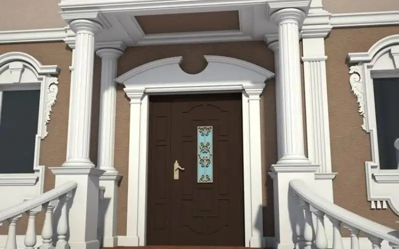 Phào chỉ cửa chính - Mẫu 8