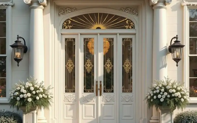 Phào chỉ cửa chính - Mẫu 13