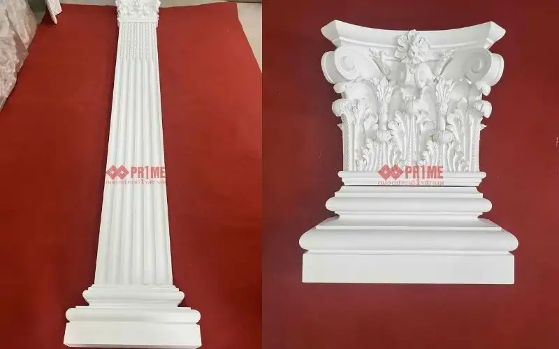 Phào chỉ cột nhà thiết kế riêng