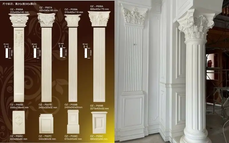 Mua Phào Chỉ Cột Nhà Ở Đâu?