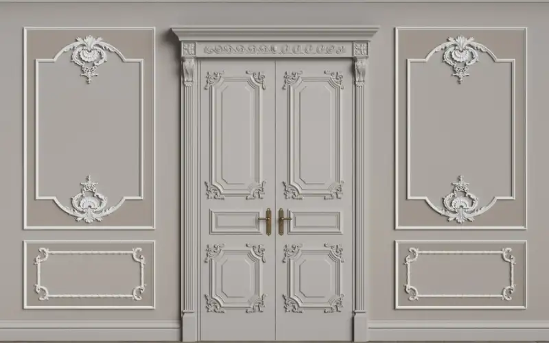 Phào chỉ cửa chính