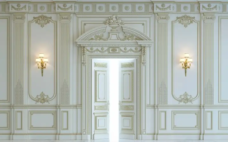 Phào chỉ cửa chính - Mẫu 15