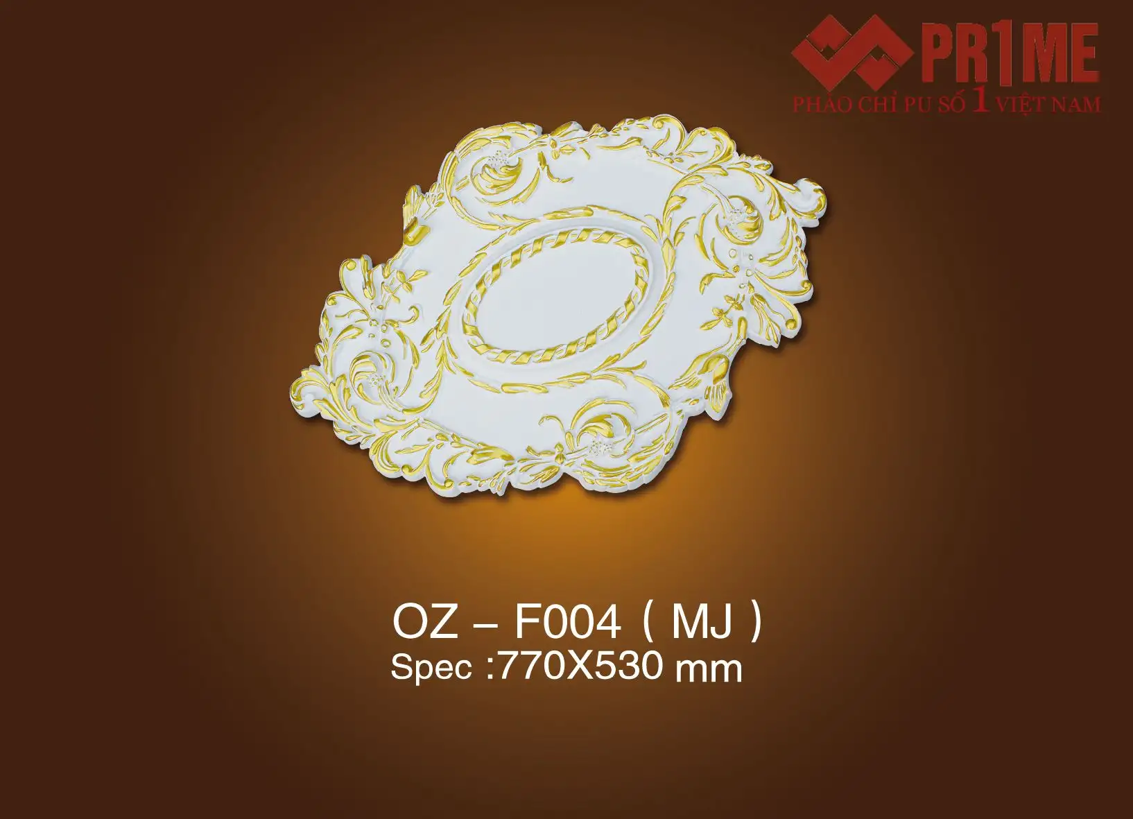 Mâm trần nhựa PU OZ - F004 - MJ