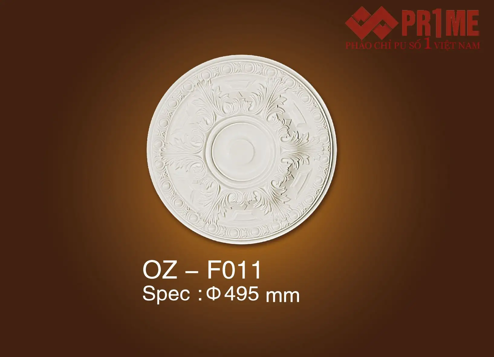 Mâm trần trang trí PU OZ - F011