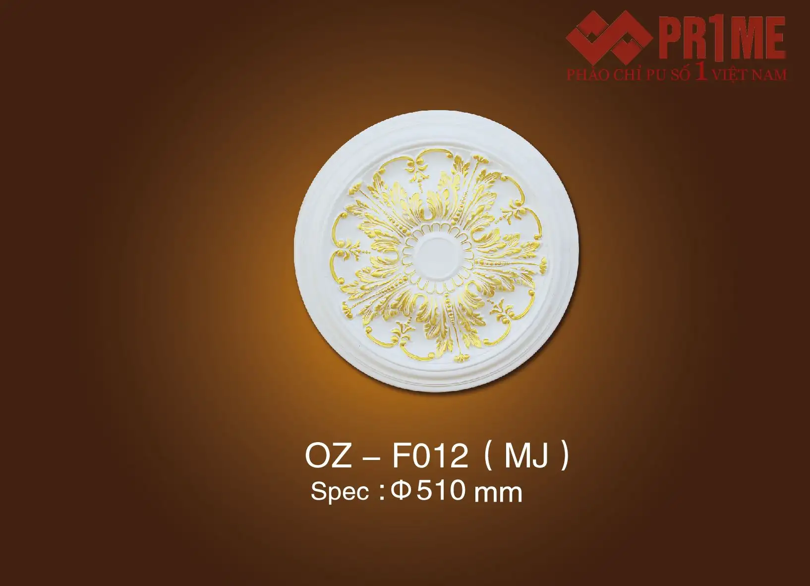 Mâm trần tân cổ điển PU OZ - F012 - MJ