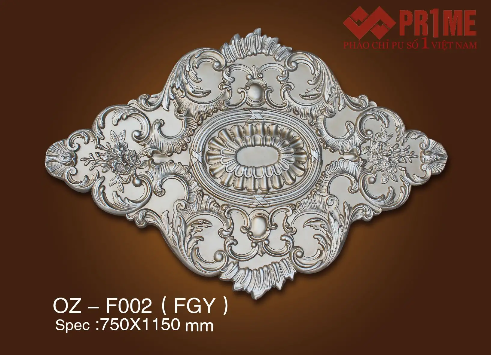 Mâm trần trang trí PU OZ-F002-FGY