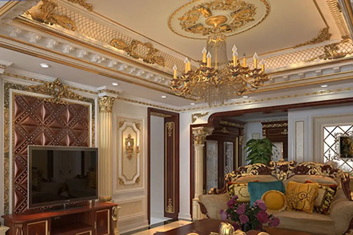 Mâm trần phong cách tân cổ điển