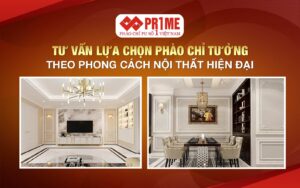 Tư vấn lựa chọn phào chỉ tường theo phong cách nội thất hiện đại
