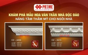 Khám phá mẫu hoa văn trần nhà độc đáo, nâng tầm thẩm mỹ cho ngôi nhà
