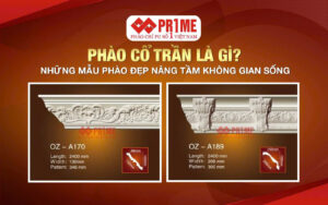 Phào cổ trần là gì? Những mẫu phào đẹp nâng tầm không gian sống