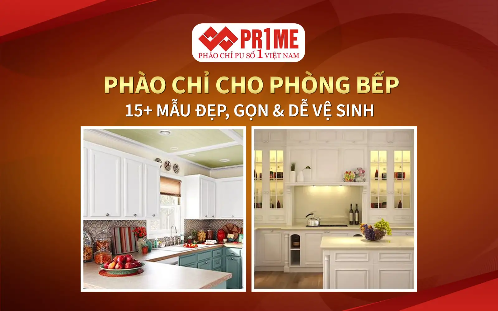 Phào Chỉ Cho Phòng Bếp Đẹp