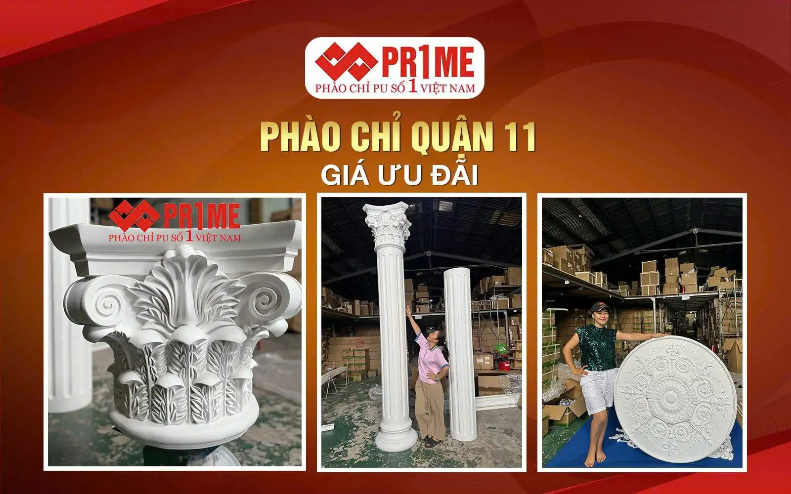 Phào Chỉ Quận 11 Giá Ưu Đãi