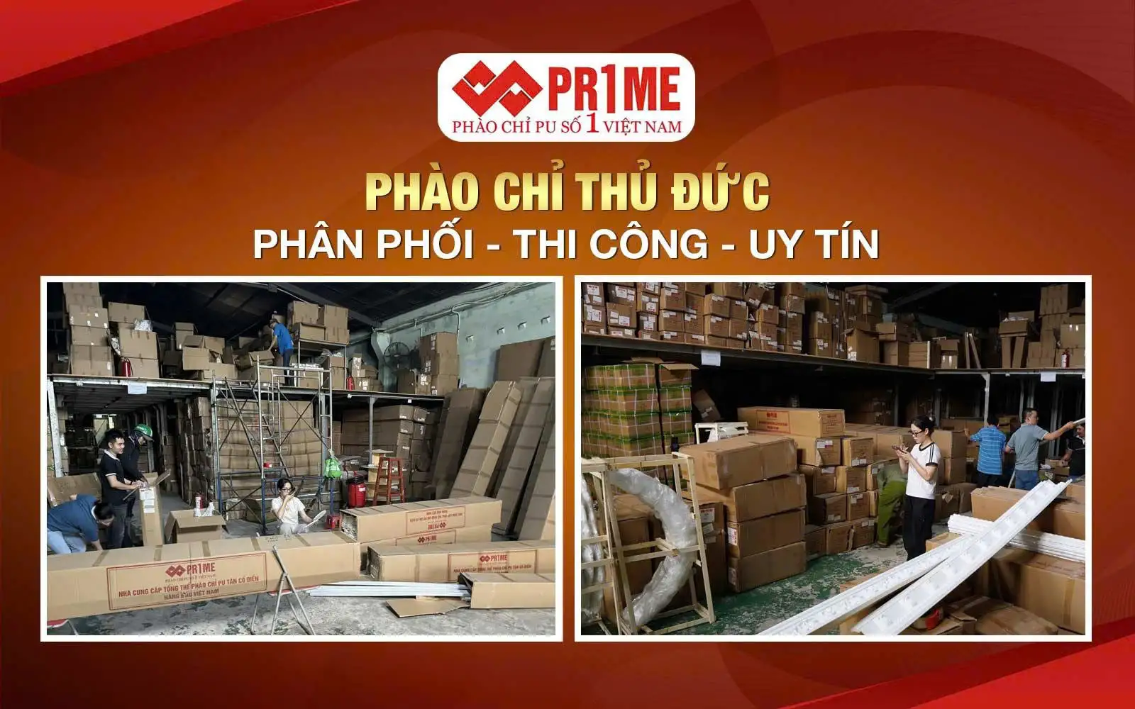 Phào chỉ Thủ Đức: Phân phối - Thi công - Uy Tín