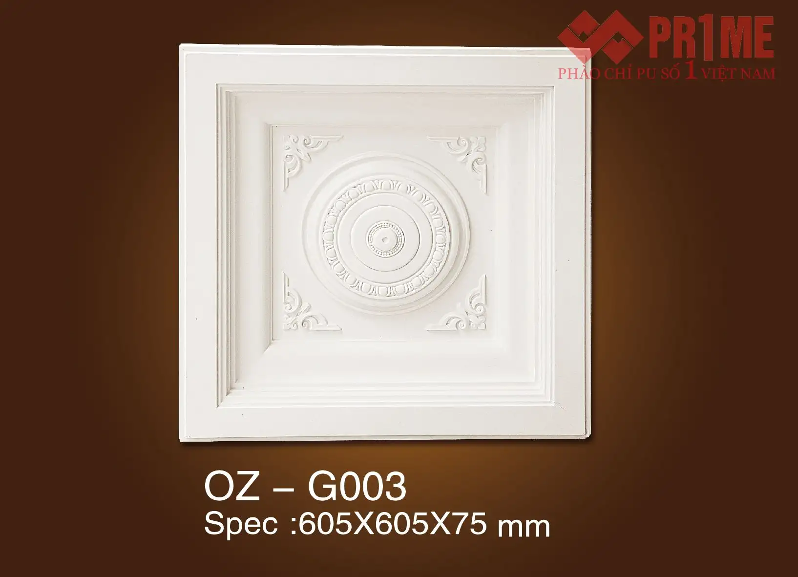 Mâm trần tân cổ điển OZ - G003