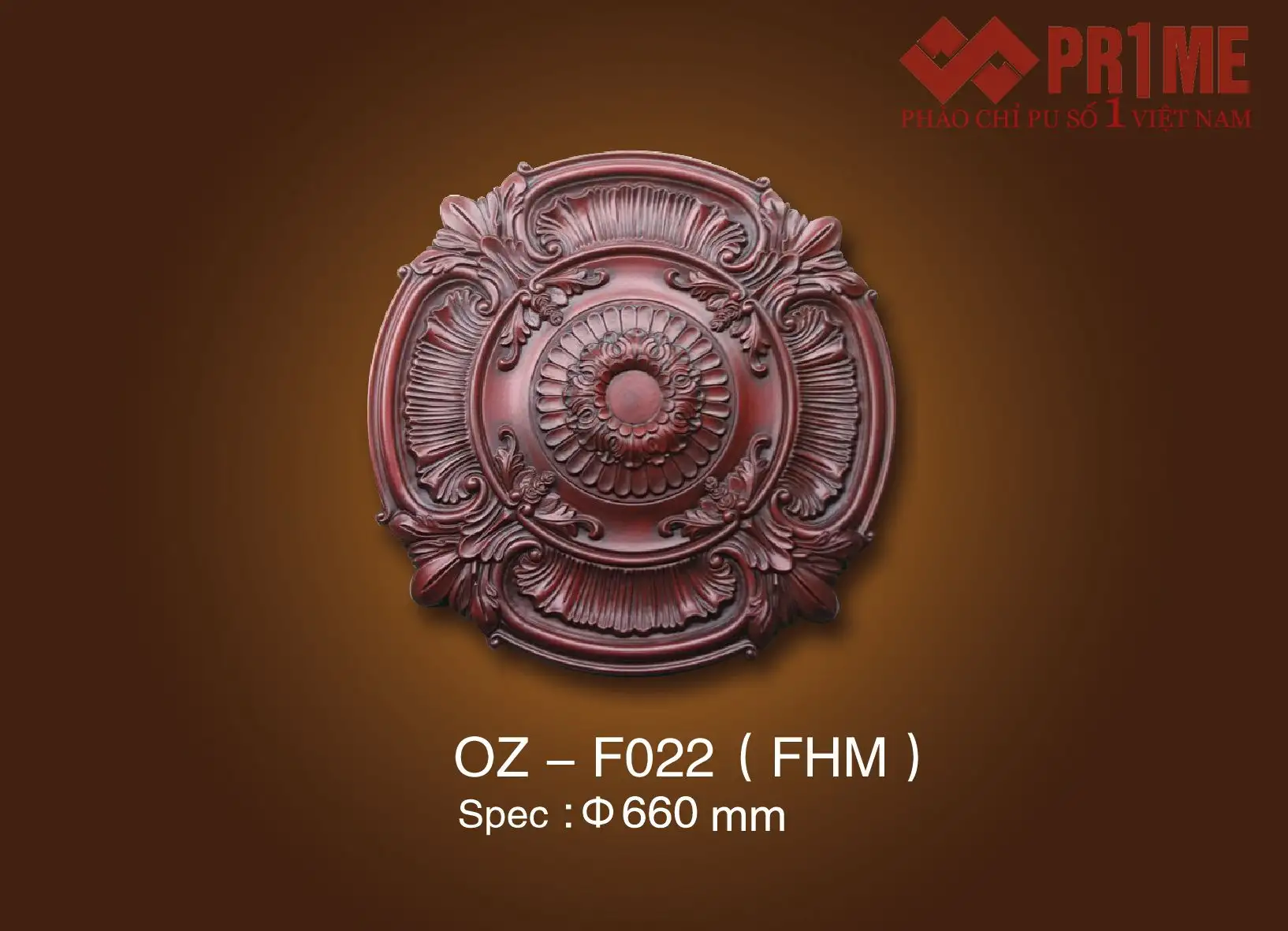 Mâm trần Victory cổ điển OZ - F022 - FHM