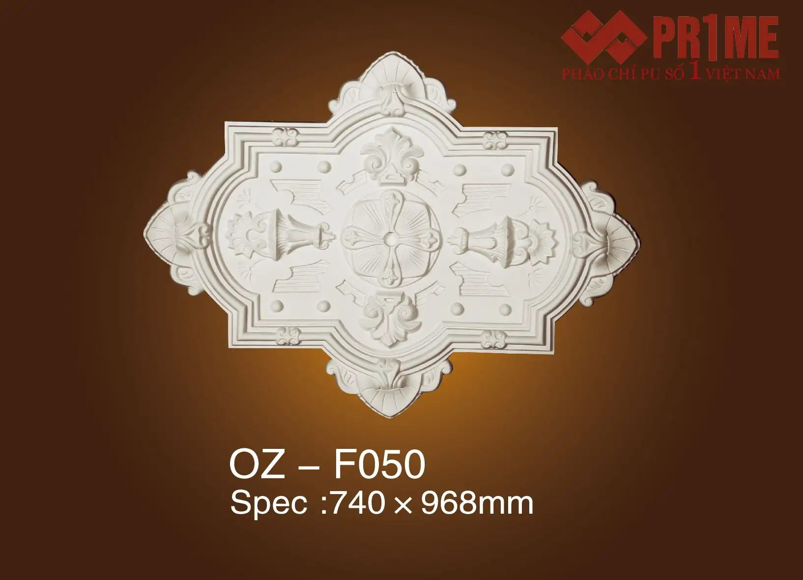 Mâm trần cổ điển OZ - F050